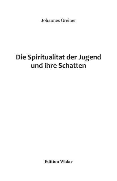Духовность молодежи и ее тень (файл PDF та epub)