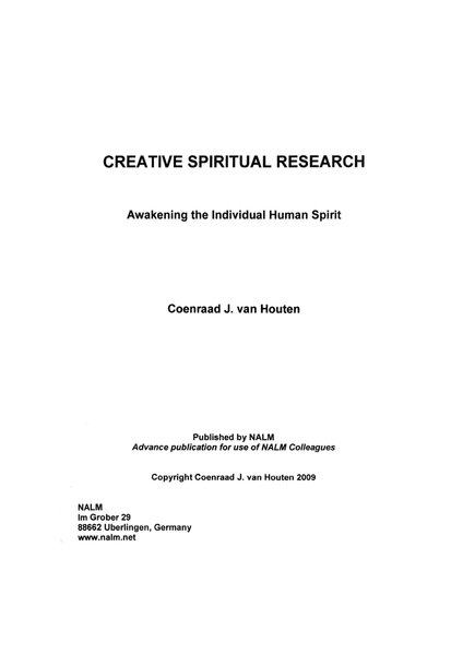 Пробуждение индивидуального духа. Творческое духовное исследование (файл PDF та epub)